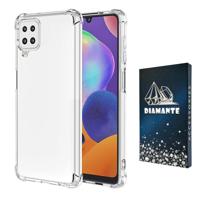 کاور دیامانته مدل shiny navy مناسب برای گوشی موبایل سامسونگ Galaxy A42