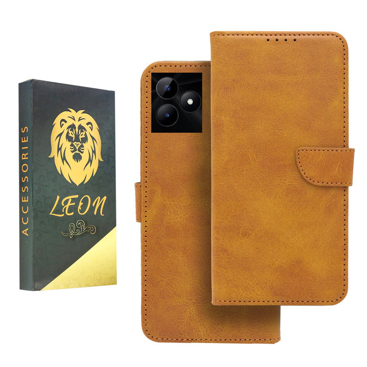 کیف کلاسوری لئون مدل Khoshi مناسب برای گوشی موبایل ریلمی C51