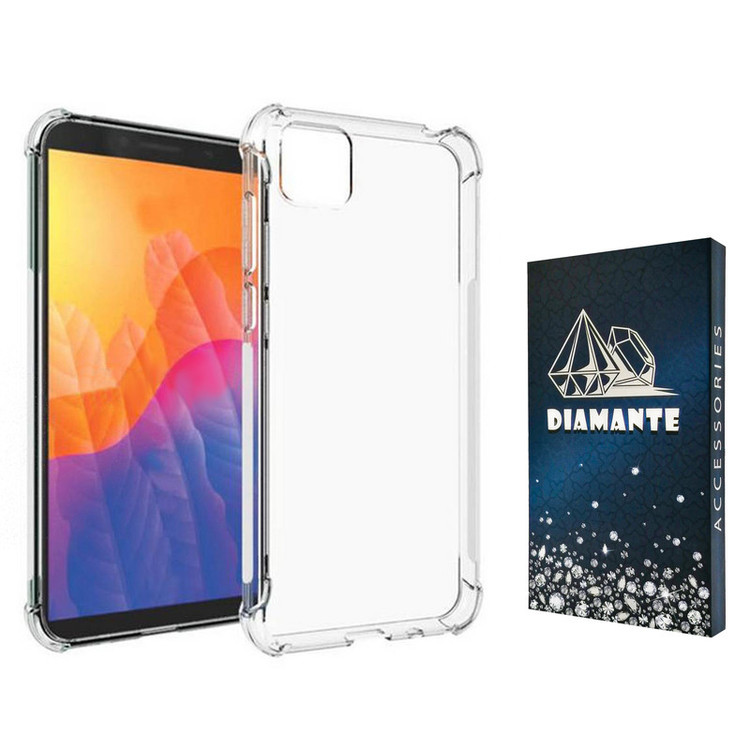 کاور دیامانته مدل shiny navy مناسب برای گوشی موبایل هوآوی Y5p / Y5 2020 / آنر 9S