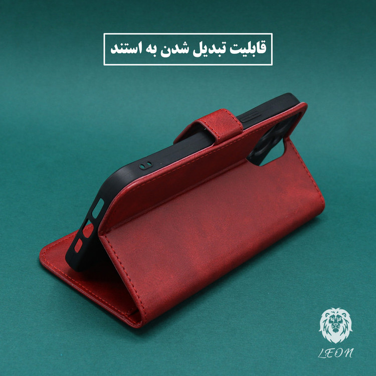 کیف کلاسوری لئون مدل Bers Oro مناسب برای گوشی موبایل هوآوی Nova 11 Pro