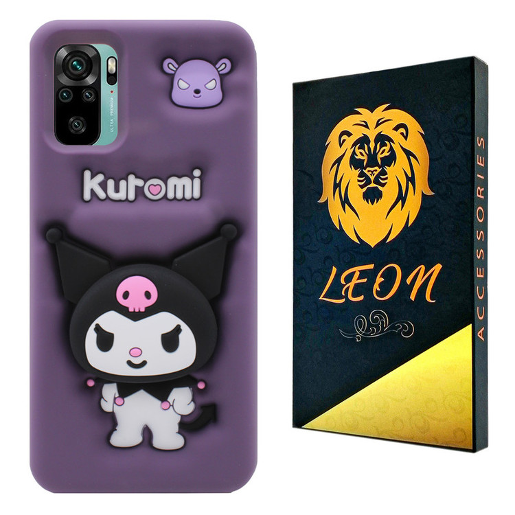 کاور لئون مدل Kuromi مناسب برای گوشی موبایل شیائومی Redmi Note 10s