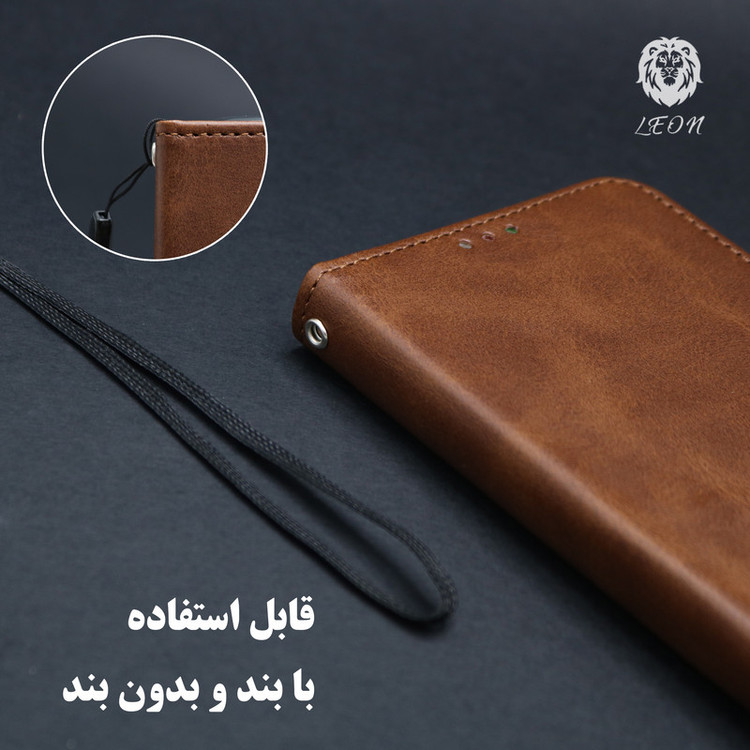 کیف کلاسوری لئون مدل Band Oro مناسب برای گوشی موبایل سامسونگ Galaxy A20s
