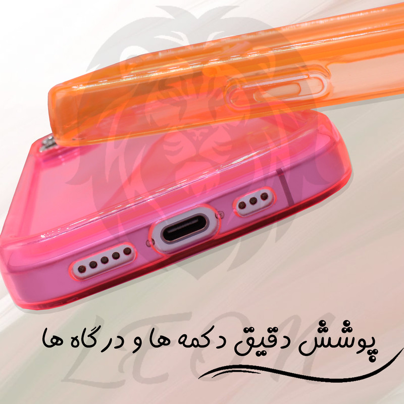کاور لئون مدل Colorful مناسب برای گوشی موبایل اپل iPhone 8 Plus