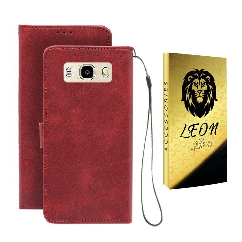 کیف کلاسوری لئون مدل Band Oro مناسب برای گوشی موبایل سامسونگ Galaxy J710 / J7 2016