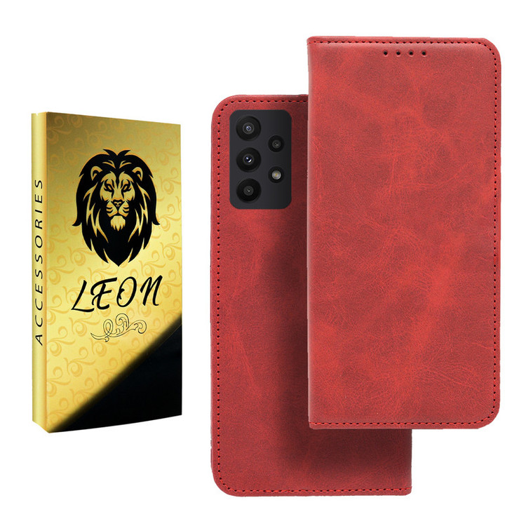 کیف کلاسوری لئون مدل Spork Yo مناسب برای گوشی موبایل سامسونگ Galaxy A32 5G