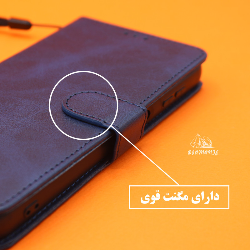 کیف کلاسوری دیامانته مدل Bandaviz Rd مناسب برای گوشی موبایل سامسونگ Galaxy Note 5 به همراه بند آویز