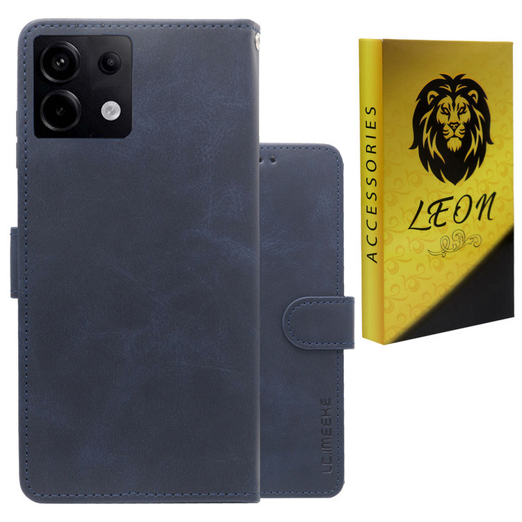 کیف کلاسوری لئون مدل Gira Oro مناسب برای گوشی موبایل شیائومی Redmi Note 13 Pro 4G