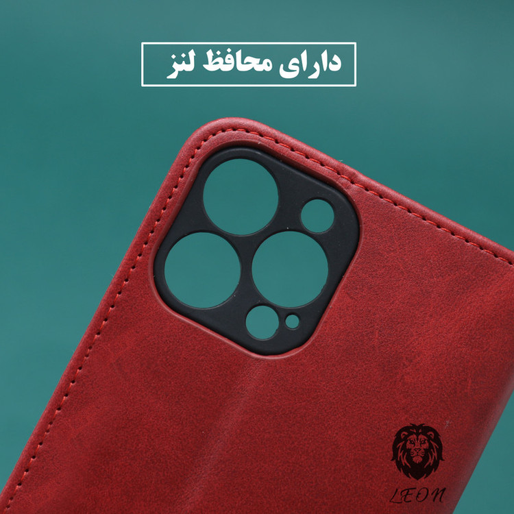 کیف کلاسوری لئون مدل Spark Oro مناسب برای گوشی موبایل شیائومی Poco C71