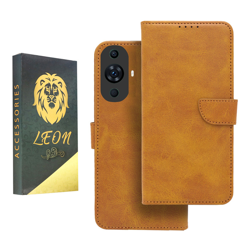 کیف کلاسوری لئون مدل Khoshi مناسب برای گوشی موبایل هوآوی Nova 11 Pro