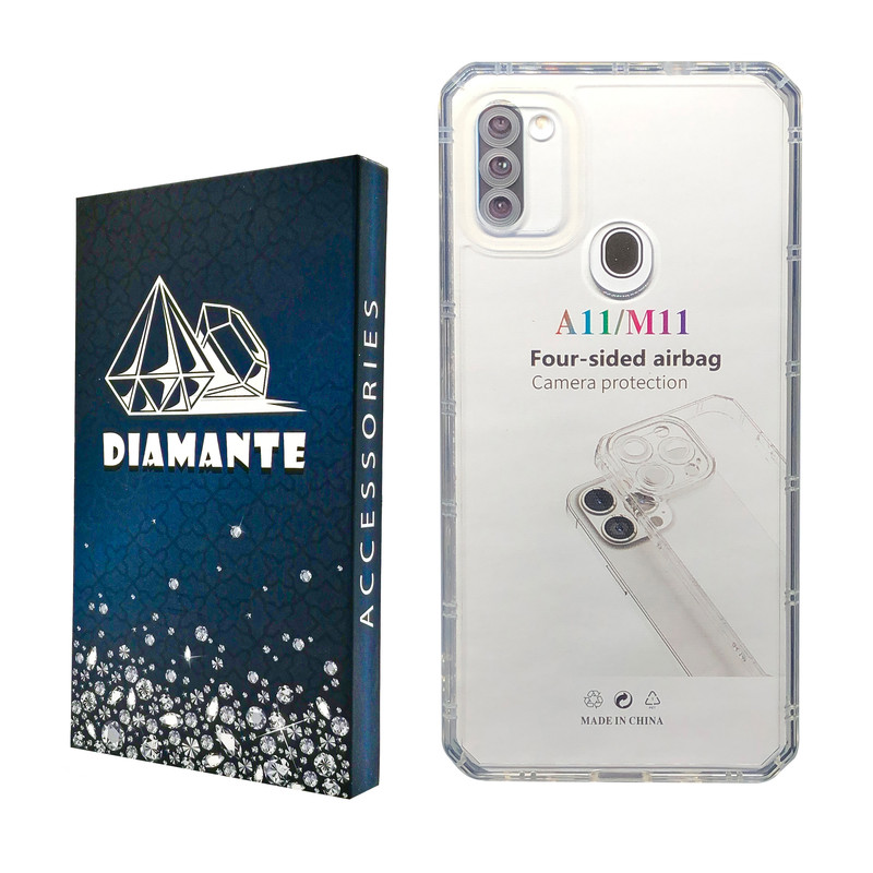 کاور دیامانته مدل Nahid Navy مناسب برای گوشی موبایل سامسونگ Galaxy A11 / M11