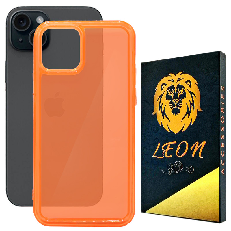 کاور لئون مدل Colorful مناسب برای گوشی موبایل اپل iPhone 15
