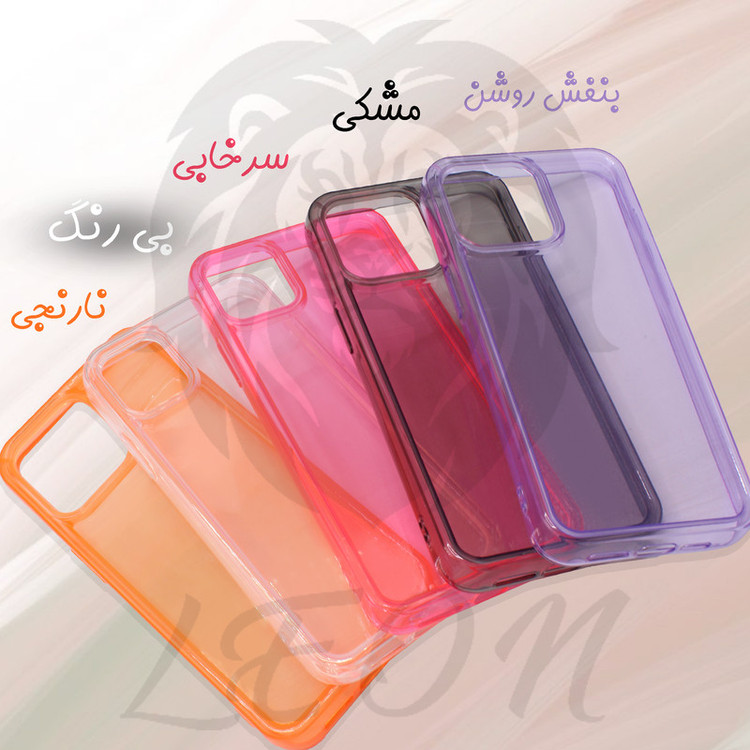 کاور لئون مدل Colorful مناسب برای گوشی موبایل اپل iPhone 15