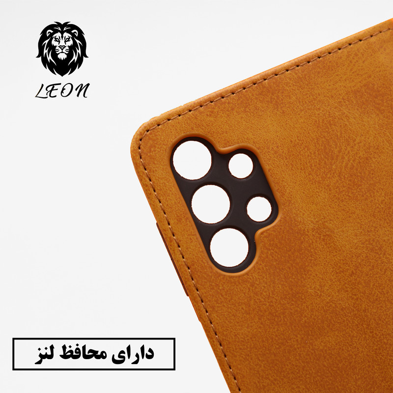کیف کلاسوری لئون مدل kelasor مناسب برای گوشی موبایل سامسونگ Galaxy A56