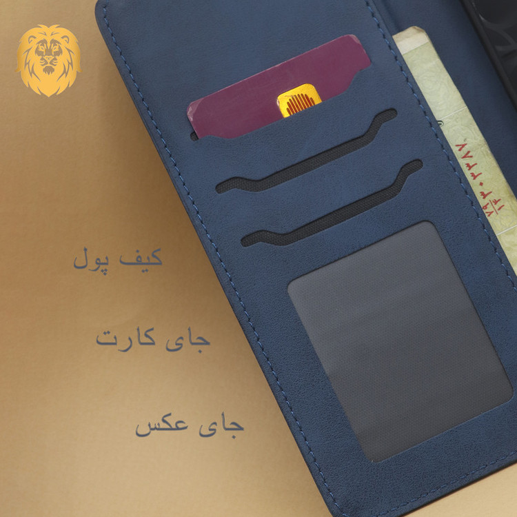 کیف کلاسوری لئون مدل Gira Oro مناسب برای گوشی موبایل سامسونگ Galaxy A34