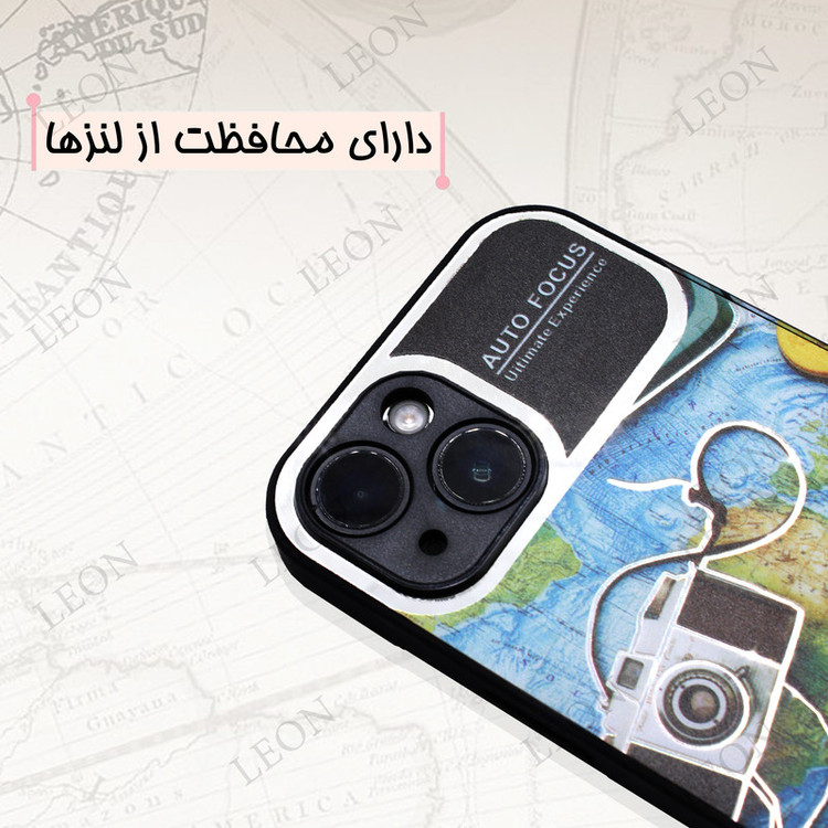 کاور لئون مدل Camera Oro مناسب برای گوشی موبایل سامسونگ Galaxy A15