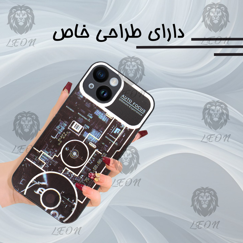 کاور لئون مدل Focus Yo مناسب برای گوشی موبایل اپل iPhone 15 Pro Max