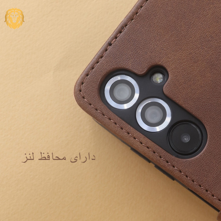 کیف کلاسوری لئون مدل Gira Oro مناسب برای گوشی موبایل سامسونگ Galaxy A30s