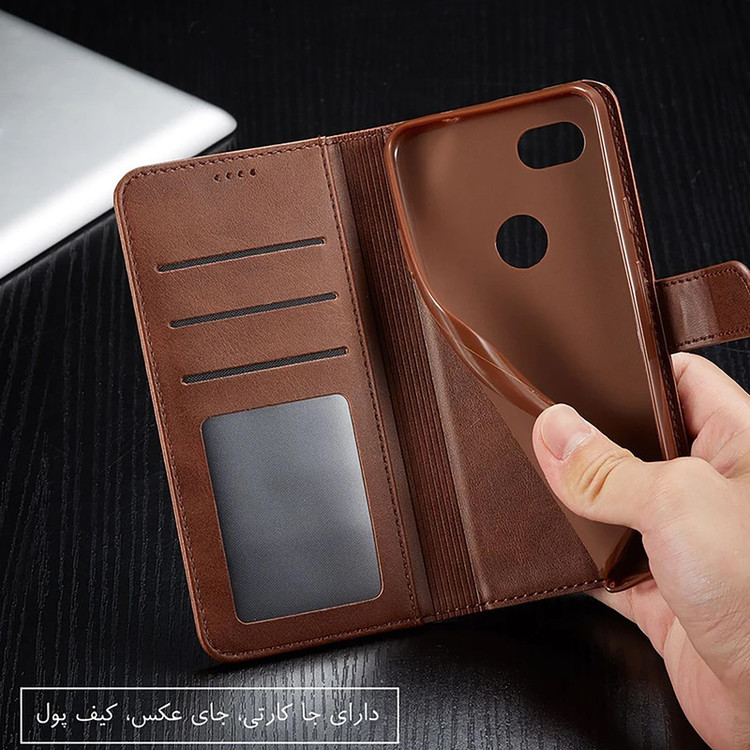 کیف کلاسوری لئون مدل Nezhad Oro مناسب برای گوشی موبایل سامسونگ Galaxy S26 Ultra