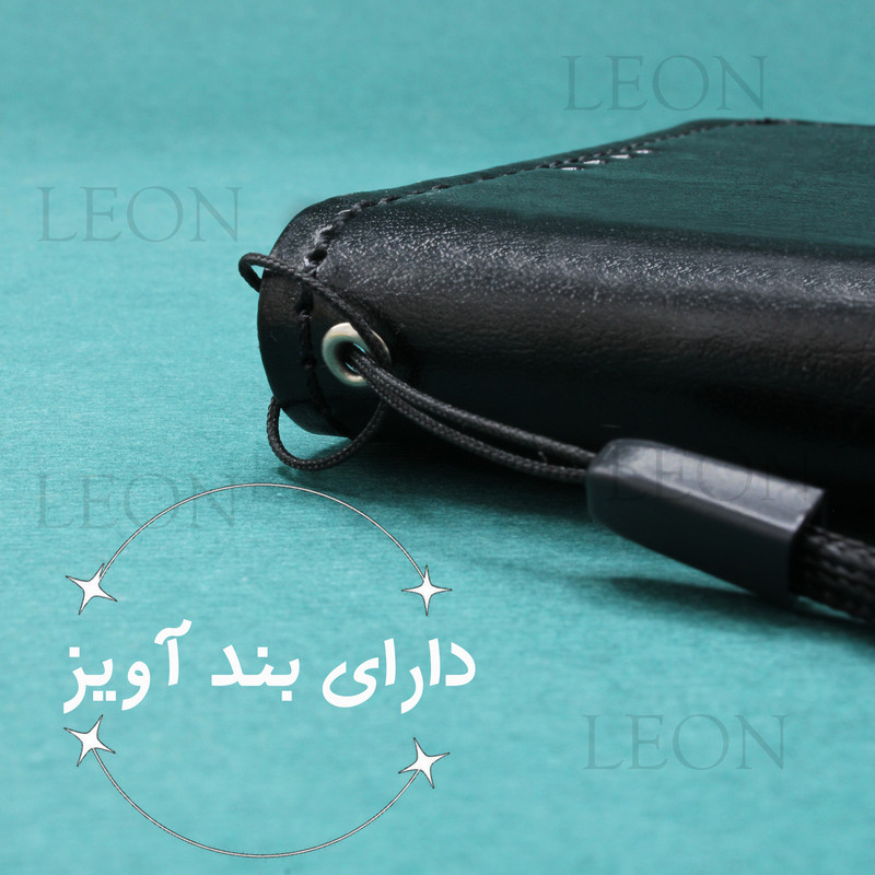 کیف کلاسوری مدل لئون Kiiif_1 مناسب برای گوشی موبایل سامسونگ Galaxy J5 2015 به همراه بند آویز