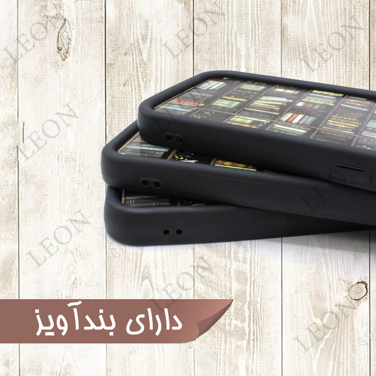 کاور لئون مدل LAbrary مناسب برای گوشی سامسونگ Galaxy A15