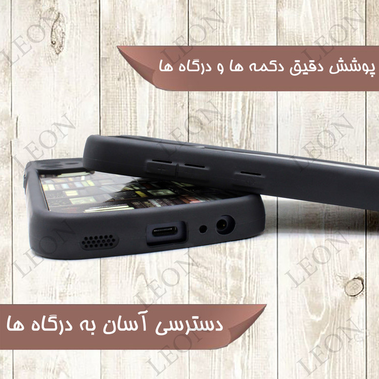 کاور لئون مدل LAbrary مناسب برای گوشی سامسونگ Galaxy A15