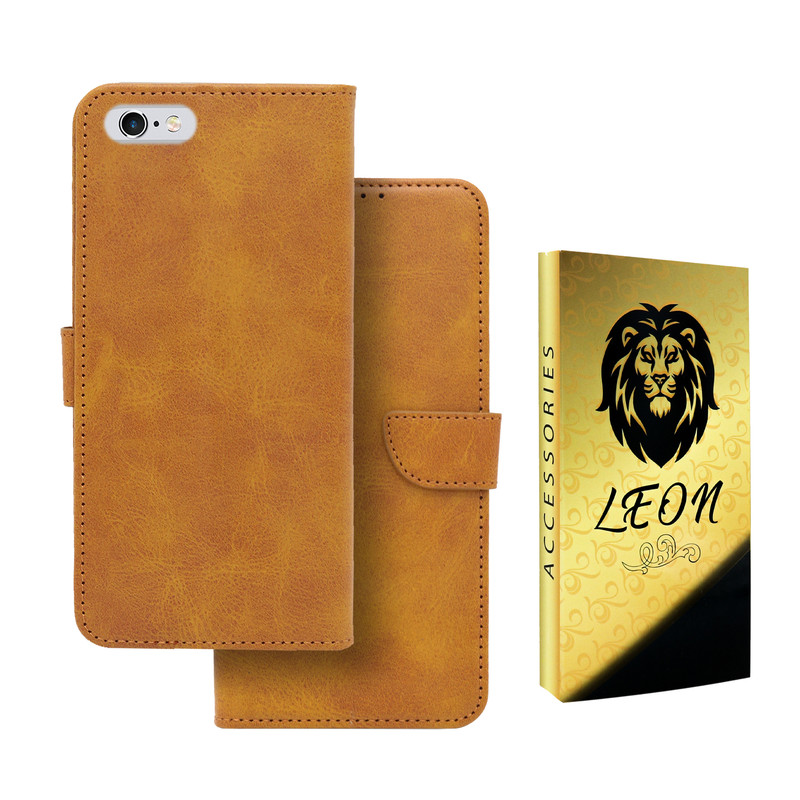 کیف کلاسوری لئون مدل Bors Oro مناسب برای گوشی موبایل اپل iPhone 6