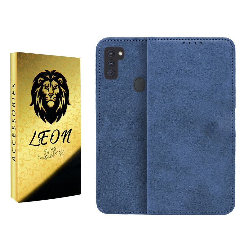 کیف کلاسوری لئون مدل Spark Oro مناسب برای گوشی موبایل سامسونگ Galaxy M11