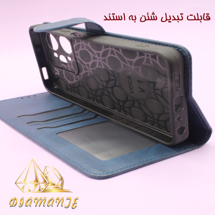 کیف کلاسوری لئون مدل Bors Oro مناسب برای گوشی موبایل سامسونگ Galaxy A17