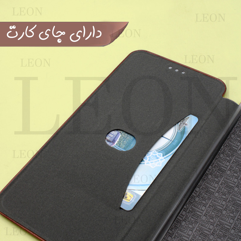 کیف کلاسوری لئون مدل Momi Yo مناسب برای گوشی موبایل سامسونگ Galaxy J4 Core