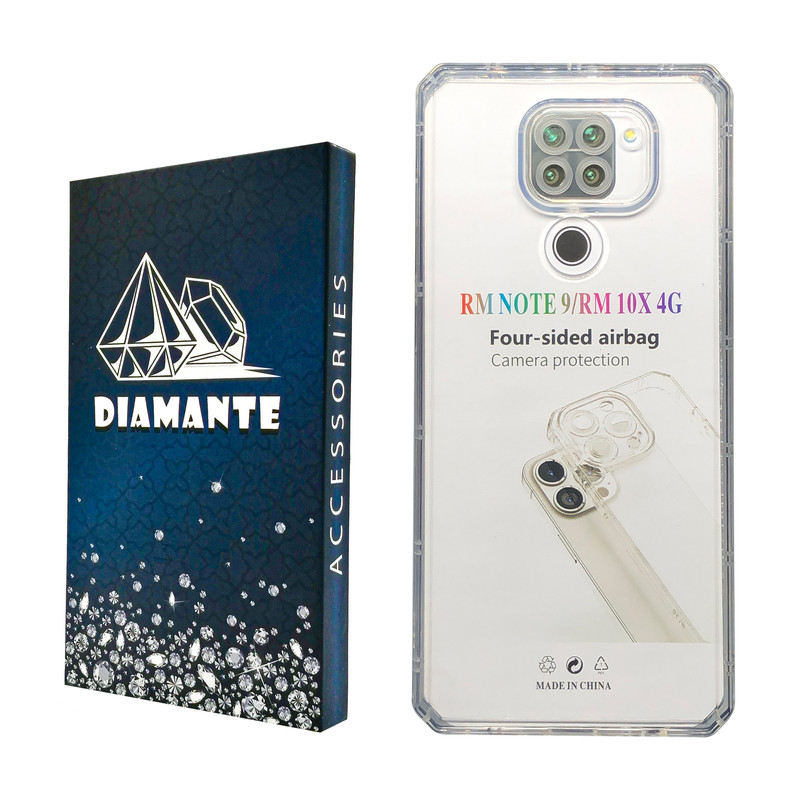 کاور دیامانته مدل Nahid Navy مناسب برای گوشی موبایل شیائومی Redmi Note 9 / Redmi 10X 4G