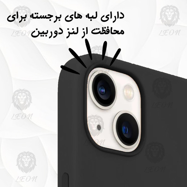 کاور لئون مدل سیلیکون کد Org مناسب برای گوشی موبایل اپل iPhone 12