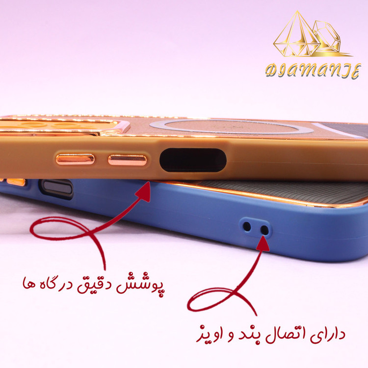 کاور لئون مدل emily مناسب برای گوشی موبایل اپل iPhone 15