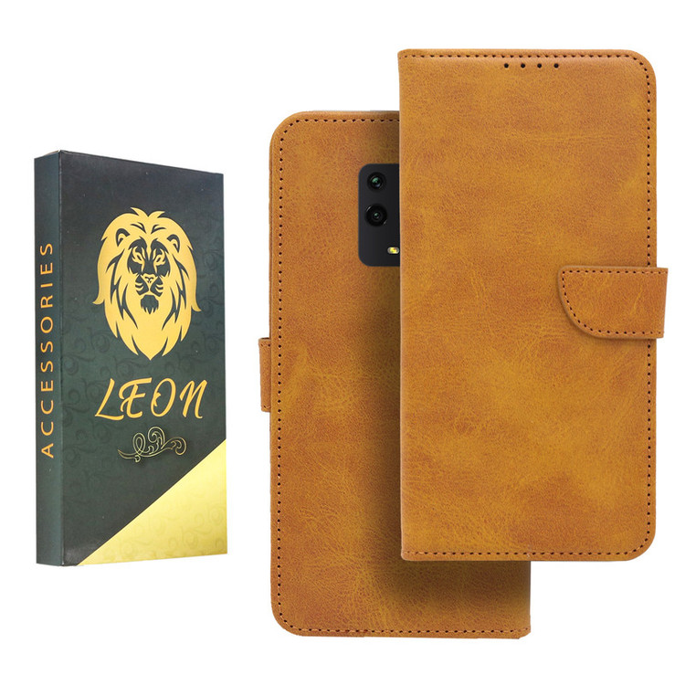 کیف کلاسوری لئون مدل Khoshi مناسب برای گوشی موبایل شیائومی Redmi Note 9s