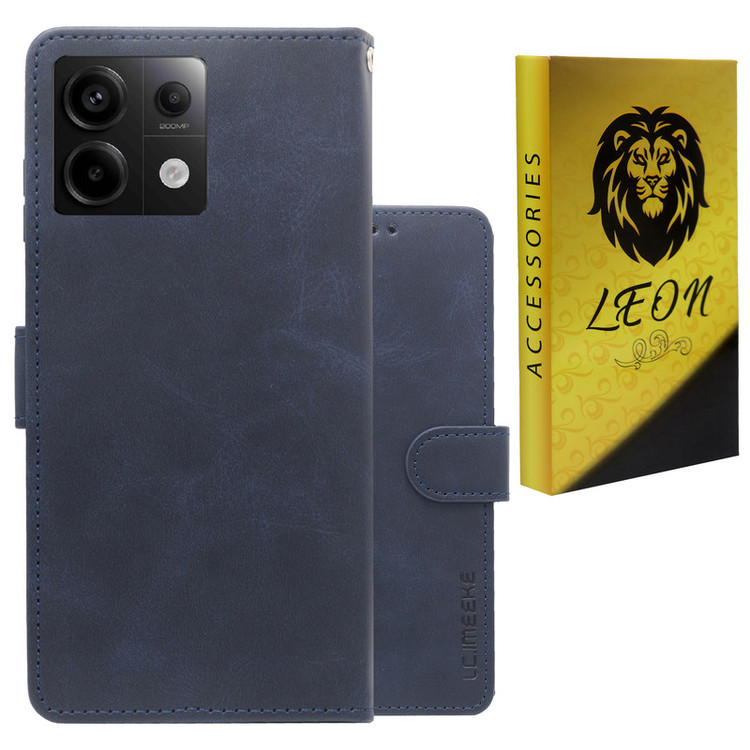 کیف کلاسوری لئون مدل Gira Oro مناسب برای گوشی موبایل شیائومی Redmi Note 13 Pro 5G