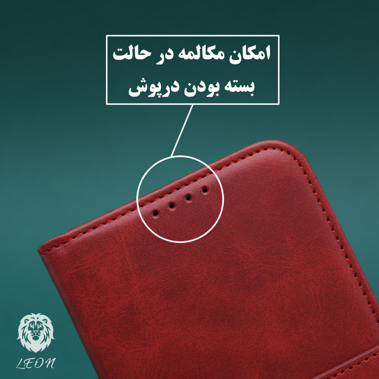 کیف کلاسوری لئون مدل Spark Oro مناسب برای گوشی موبایل سامسونگ Galaxy A04s