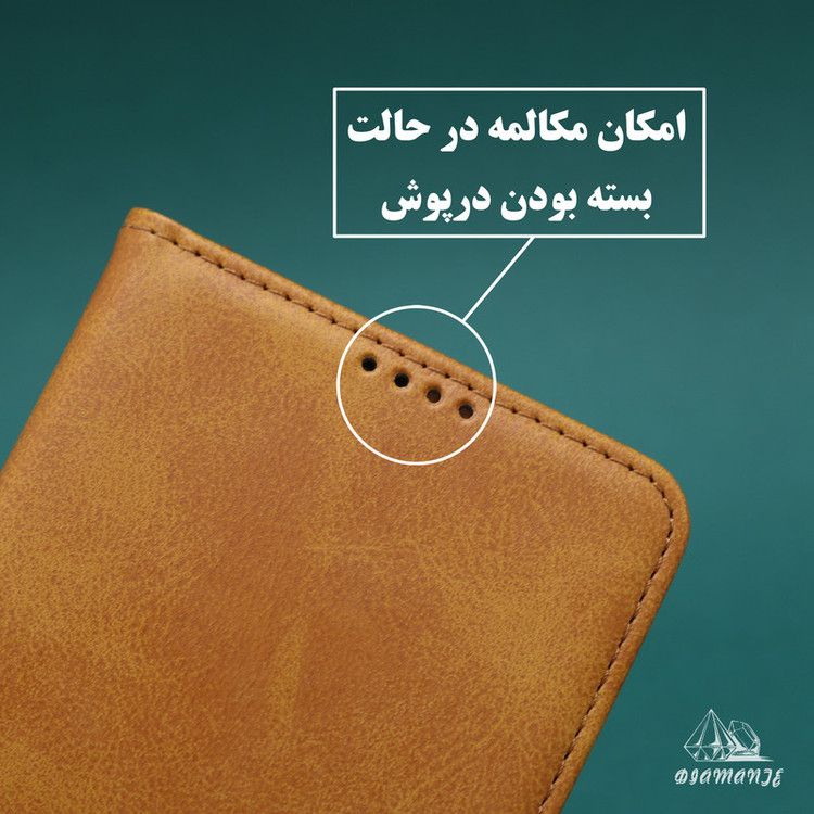 کیف کلاسوری لئون مدل Nezhad Oro مناسب برای گوشی موبایل سامسونگ Galaxy A17
