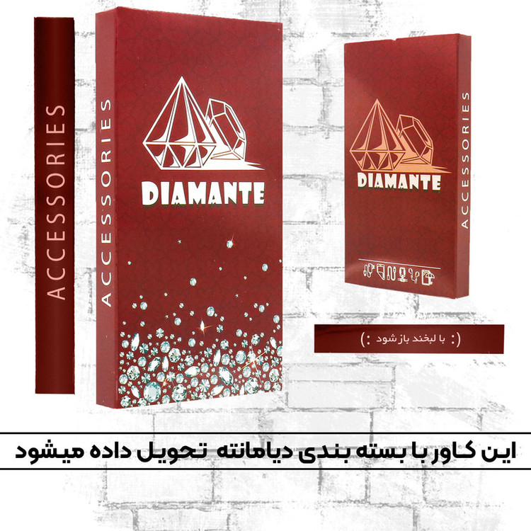 کیف کلاسوری دیامانته مدل Bandaviz Rd مناسب برای گوشی موبایل سامسونگ Galaxy A17 به همراه بند آویز