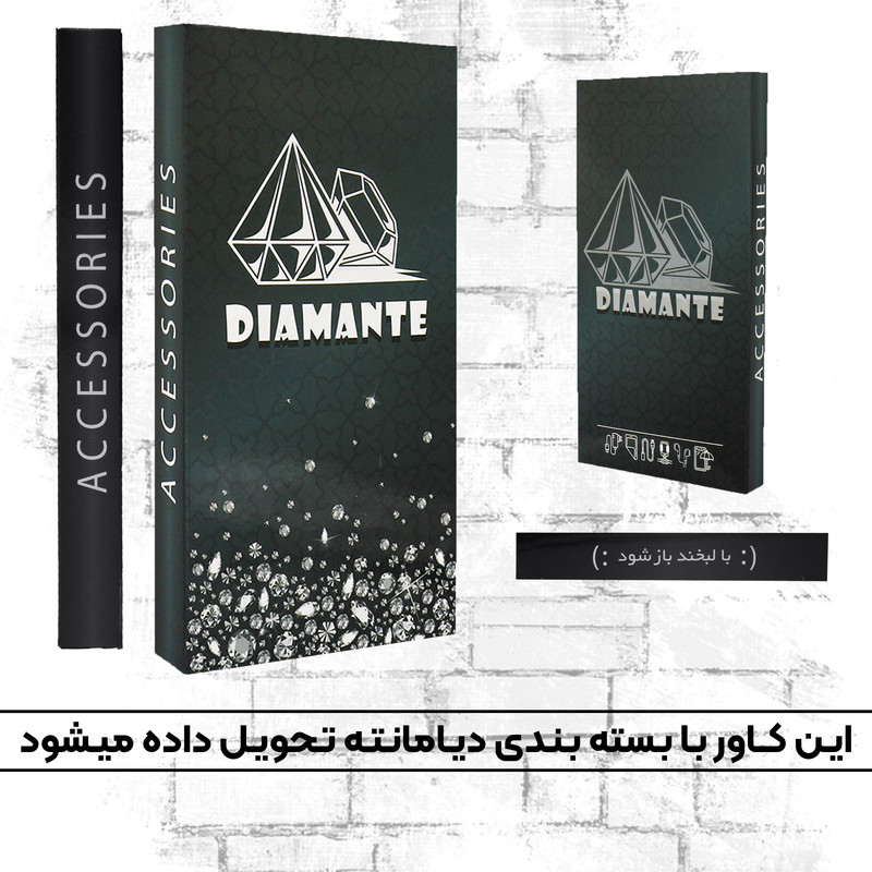 کاور دیامانته مدل Mycase2 Bk مناسب برای گوشی موبایل سامسونگ Galaxy A24