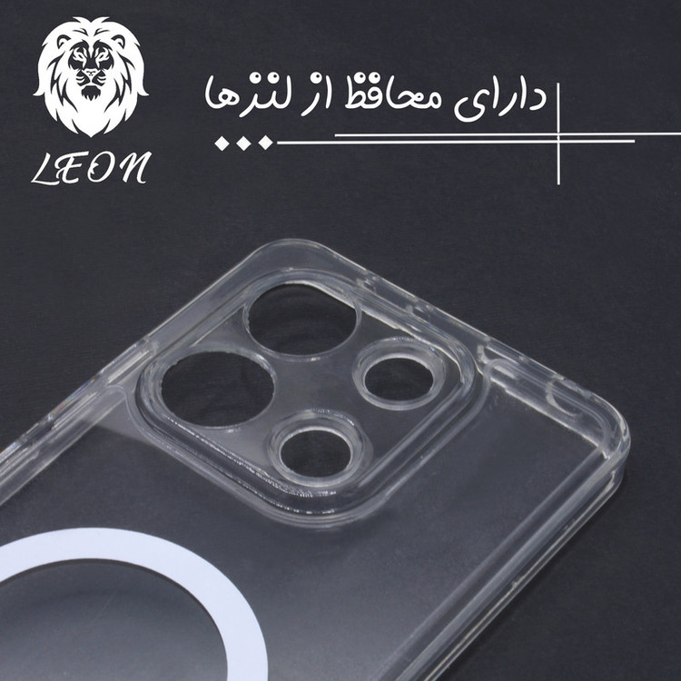 کاور لئون مدل Mac_safe Oro مناسب برای گوشی موبایل اپل iPhone 15 Pro Max