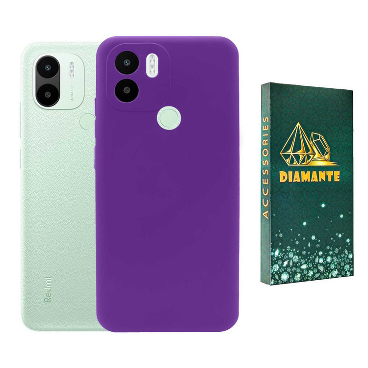 کاور دیامانته مدل sili_77 Gn مناسب برای گوشی موبایل شیائومی Redmi A1 Plus