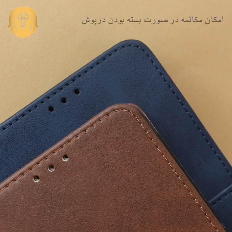 کیف کلاسوری لئون مدل Gira oro مناسب برای گوشی موبایل شیائومی Poco X3 / X3 NFC