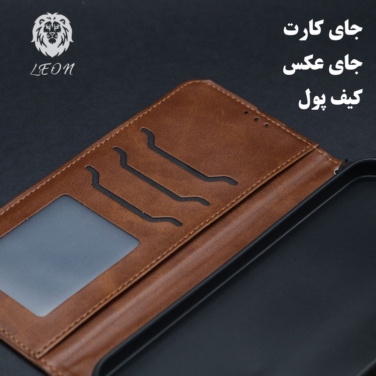 کیف کلاسوری لئون مدل Band Oro مناسب برای گوشی موبایل سامسونگ Galaxy A51 4G / 5G
