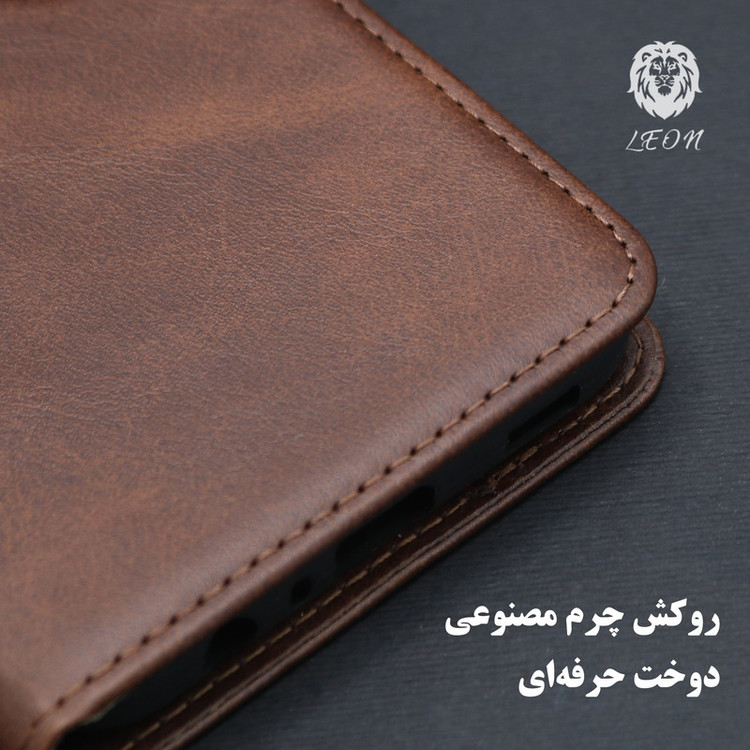 کیف کلاسوری لئون مدل Band Oro مناسب برای گوشی موبایل سامسونگ Galaxy A51 4G / 5G