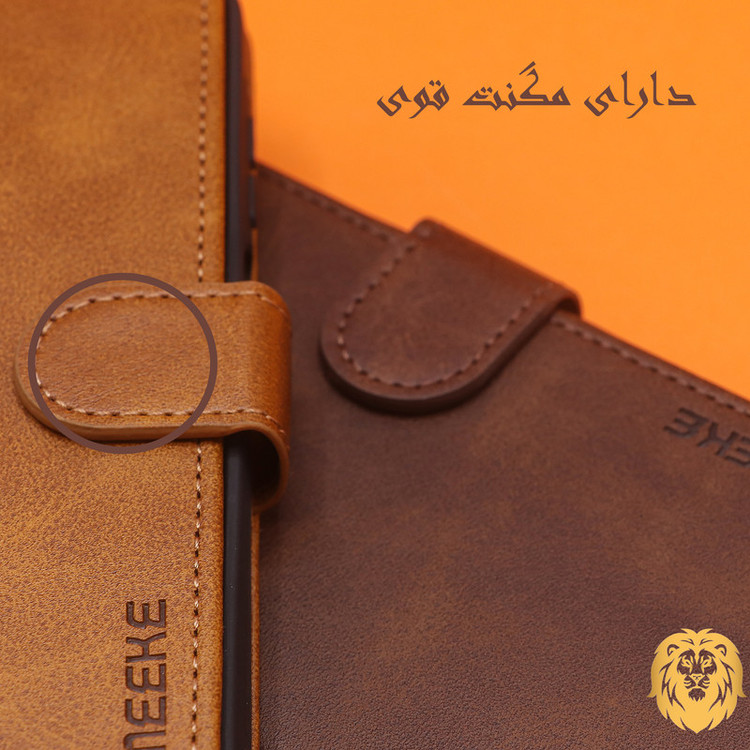 کیف کلاسوری لئون مدل Serenit Oro مناسب برای گوشی موبایل شیائومی Poco 10C