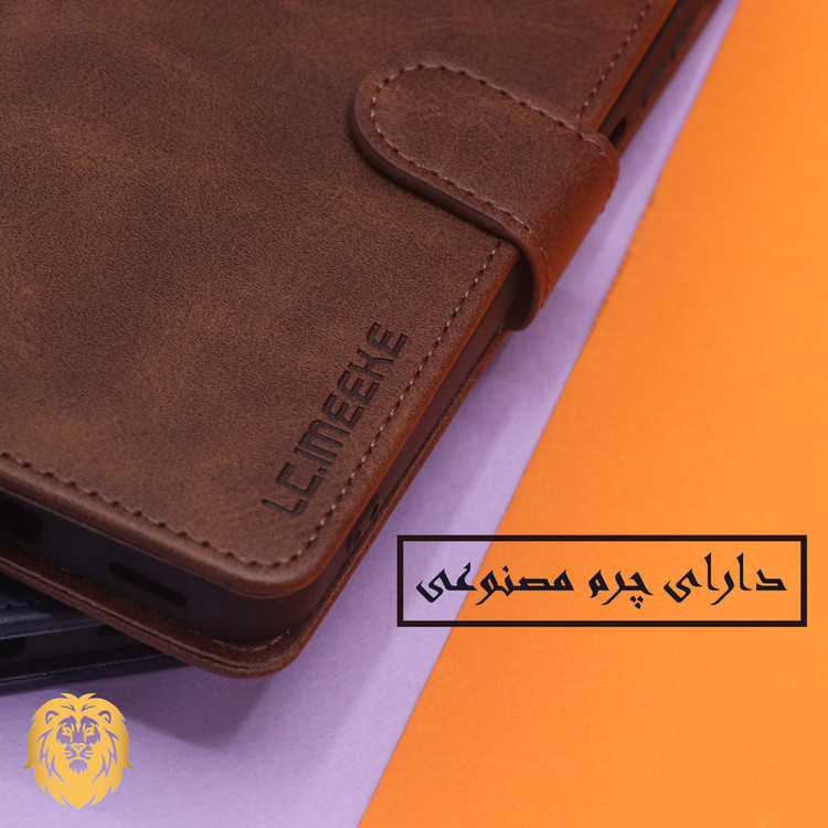 کیف کلاسوری لئون مدل Serenit Oro مناسب برای گوشی موبایل شیائومی Poco 10C