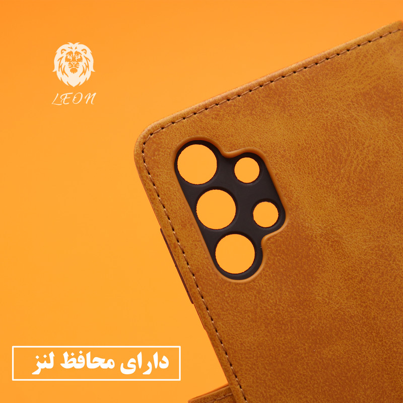 کیف کلاسوری لئون مدل Khoshi مناسب برای گوشی موبایل اپل iPhone 14 Pro Max