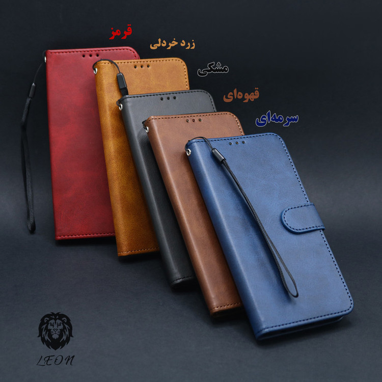 کیف کلاسوری لئون مدل Band Oro مناسب برای گوشی موبایل اپل iPhone 16 به همراه بندآویز