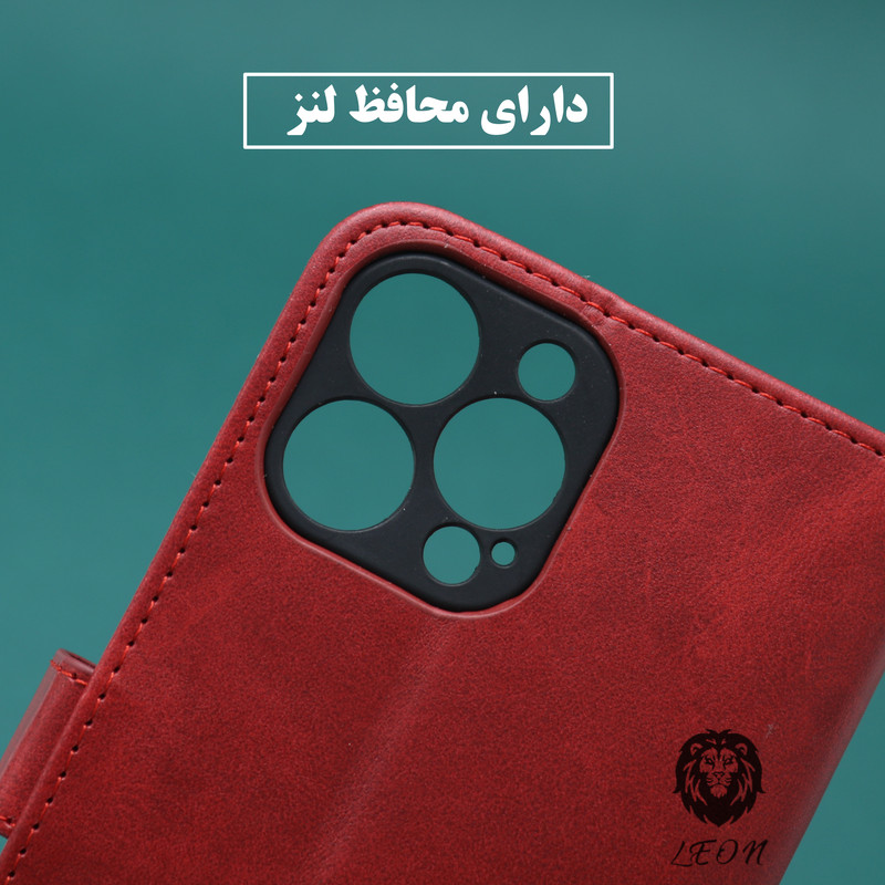 کیف کلاسوری لئون مدل Bers Oro مناسب برای گوشی موبایل سامسونگ Galaxy M32 4G