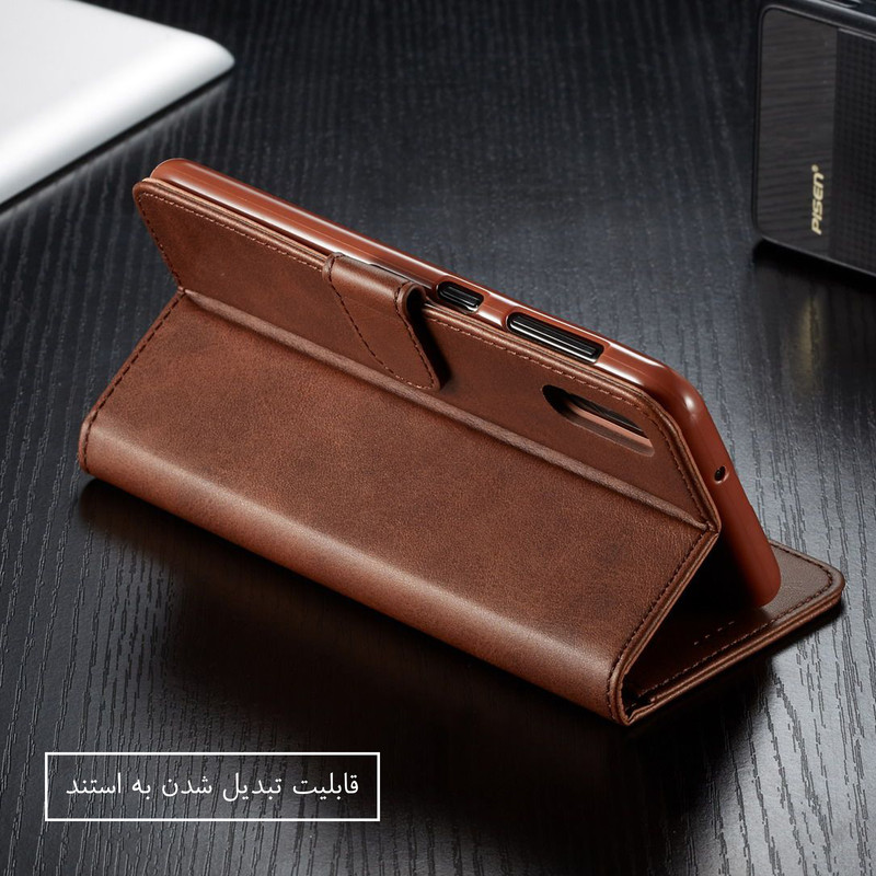 کیف کلاسوری لئون مدل Nezhad Oro مناسب برای گوشی موبایل اپل iPhone SE 2020