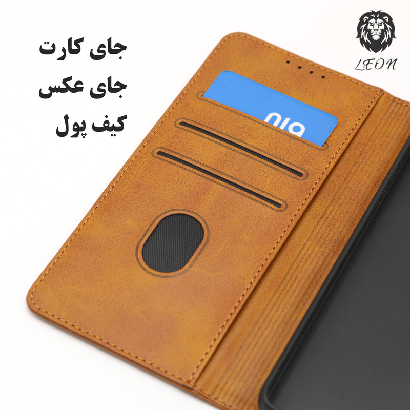 کیف کلاسوری لئون مدل Kelasor مناسب برای گوشی موبایل سامسونگ Galaxy A21s